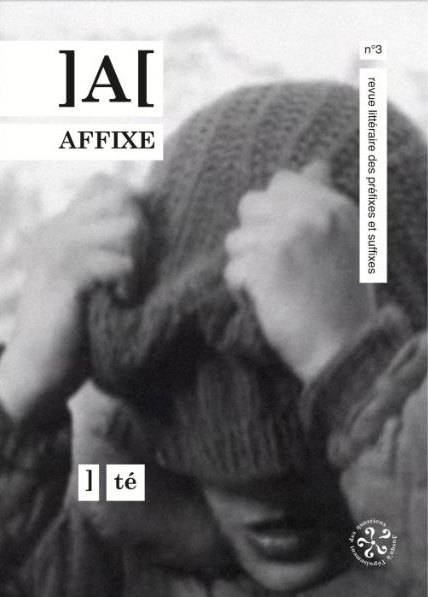 Couverture d'Affixe n°3, ]té